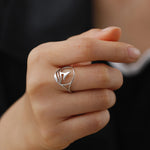 Load image into Gallery viewer, Dancing Dolphin Tail Ring