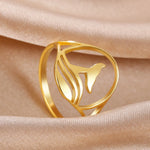 Load image into Gallery viewer, Dancing Dolphin Tail Ring