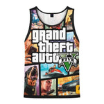 Load image into Gallery viewer, Grand Theft Auto 3D Print Tank Top