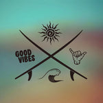 Load image into Gallery viewer, Beach Waves Car Sticker