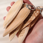 Load image into Gallery viewer, 7-Piece Wooden Surfboard Keychain Set