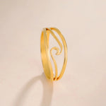Load image into Gallery viewer, Skyrim Sea Wave Stainless Steel Ring