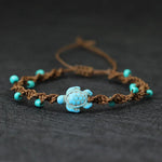 Load image into Gallery viewer, Bohemia Rope Turtle Bracelet