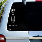 Load image into Gallery viewer, Lovely Surf Auto Sticker