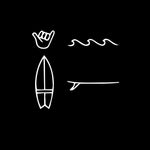 Load image into Gallery viewer, Lovely Surf Auto Sticker