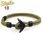 Load image into Gallery viewer, New Fashion Nautical Anchor Bracelet - Surf Sun Sea