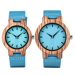 Load image into Gallery viewer, BAMBU BLUE - WOODEN WATCH - Surf Sun Sea