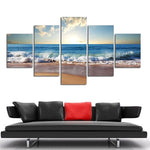 Load image into Gallery viewer, HD PRINTED SURF DREAM 5 PIECE CANVAS