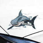 Load image into Gallery viewer, 2Pcs/Set Savage Shark Car Stickers - Surf Sun Sea