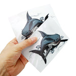 Load image into Gallery viewer, 2Pcs/Set Savage Shark Car Stickers - Surf Sun Sea