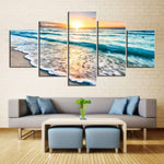 Load image into Gallery viewer, HD PRINTED FROM THE SHORE 5 PIECE CANVAS