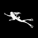 Load image into Gallery viewer, SCUBA DIVER Car Stickers