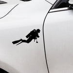 Load image into Gallery viewer, Brave Scuba Diver Sticker