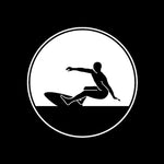 Load image into Gallery viewer, Surfing Inside Car Sticker