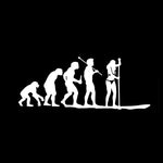 Load image into Gallery viewer, PADDLEBOARDING EVOLUTION STICKER