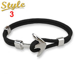 Load image into Gallery viewer, New Fashion Nautical Anchor Bracelet - Surf Sun Sea