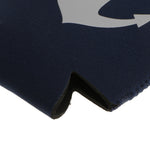 Load image into Gallery viewer, 2pcs Nautical Anchor neoprene soda Can sleeve