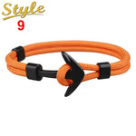 Load image into Gallery viewer, New Fashion Nautical Anchor Bracelet - Surf Sun Sea