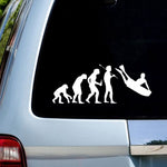 Load image into Gallery viewer, Human Bodyboard Evolution Sticker