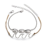 Load image into Gallery viewer, Boho Ocean Wave Anklet