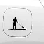 Load image into Gallery viewer, Paddling Silhouette Sticker