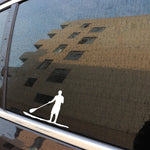 Load image into Gallery viewer, Paddling Silhouette Sticker