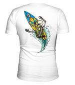 Load image into Gallery viewer, SKELETON SURFER (BACK DESIGN) - Surf Sun Sea