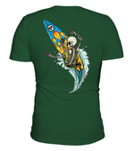 Load image into Gallery viewer, SKELETON SURFER (BACK DESIGN) - Surf Sun Sea