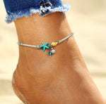 Load image into Gallery viewer, Starfish Anklet For Women - Surf Sun Sea