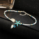 Load image into Gallery viewer, Starfish Anklet For Women - Surf Sun Sea