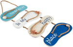 Load image into Gallery viewer, The Beach Is My Happy Place Flip Flop Wall