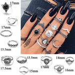 Load image into Gallery viewer, 100pcs Bohemian Knuckle Ring Set