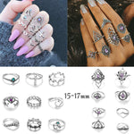 Load image into Gallery viewer, 100pcs Bohemian Knuckle Ring Set