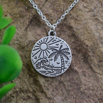Load image into Gallery viewer, The Great Outdoors Sterling Silver Necklaces Collection - Surf Sun Sea