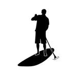 Load image into Gallery viewer, Brave PaddleBoarding Sticker