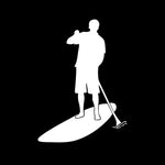 Load image into Gallery viewer, Brave PaddleBoarding Sticker