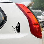 Load image into Gallery viewer, Girl PaddleBoarding Heart Shape Sticker