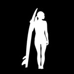 Load image into Gallery viewer, Pretty Deauty Surfer car sticker