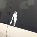 Load image into Gallery viewer, Pretty Deauty Surfer car sticker