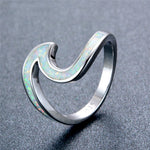 Load image into Gallery viewer, Ocean Wave Ring - Surf Sun Sea