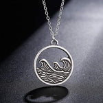 Load image into Gallery viewer, Round Wave Necklace