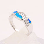 Load image into Gallery viewer, Black Wave Cocktail Ring for Women - Surf Sun Sea