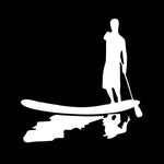 Load image into Gallery viewer, Paddling Canoe Sticker