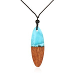 Load image into Gallery viewer, Handmade Wood Surfboard Necklace