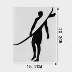 Load image into Gallery viewer, Brave Surfer Sticker