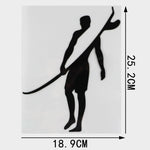 Load image into Gallery viewer, Brave Surfer Sticker