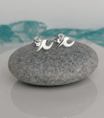 Load image into Gallery viewer, Beach Wave Stud Earrings