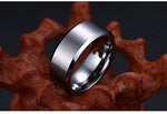 Load image into Gallery viewer, Titanium Black Ring - Surf Sun Sea