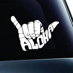 Load image into Gallery viewer, Aloha Shaka Car Sticker - Surf Sun Sea