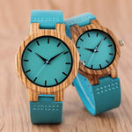 Load image into Gallery viewer, BAMBU BLUE - WOODEN WATCH - Surf Sun Sea
